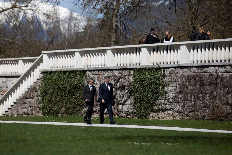 Premijer Plenković se sastao sa slovenskim premijerom Golobom