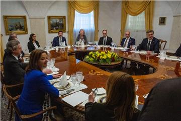 Premijer Plenković se sastao sa slovenskim premijerom Golobom