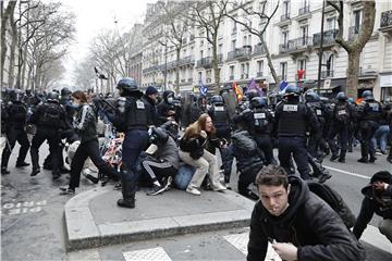 FRANCE PENSION PROTEST