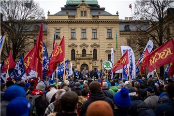 CZECH REPUBLIC PENSIONS PROTEST