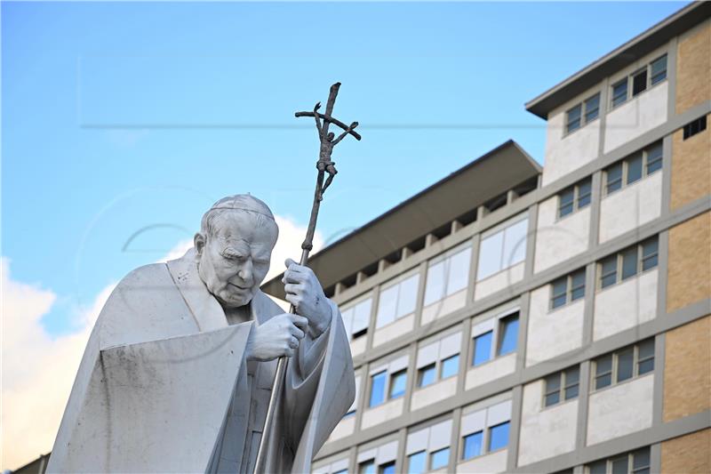 ITALY POPE HOSPITAL