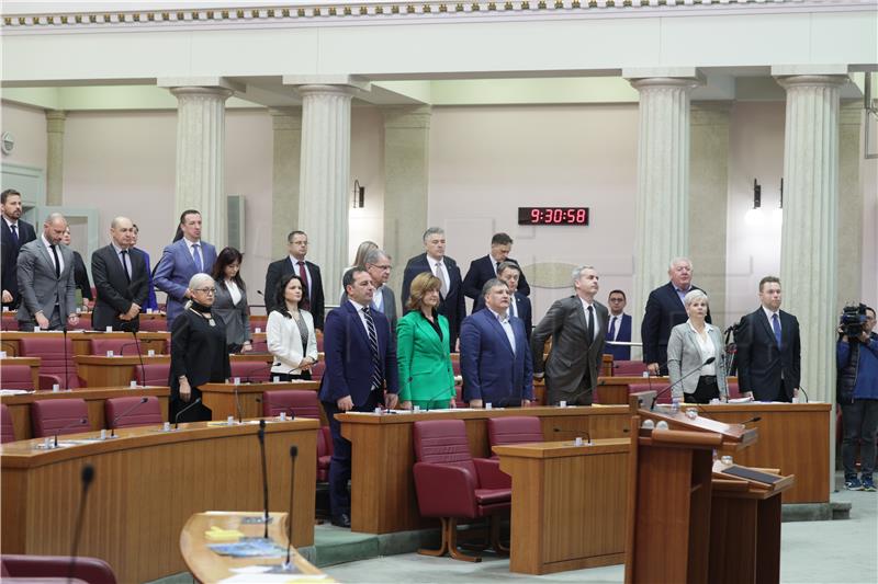 Parliament observes minute of silence commemorating Josip Jović