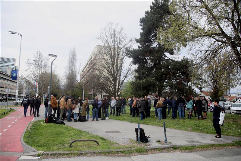 Konferencija za medije strukovnog sindikata radnika HEP-a TEHNOS