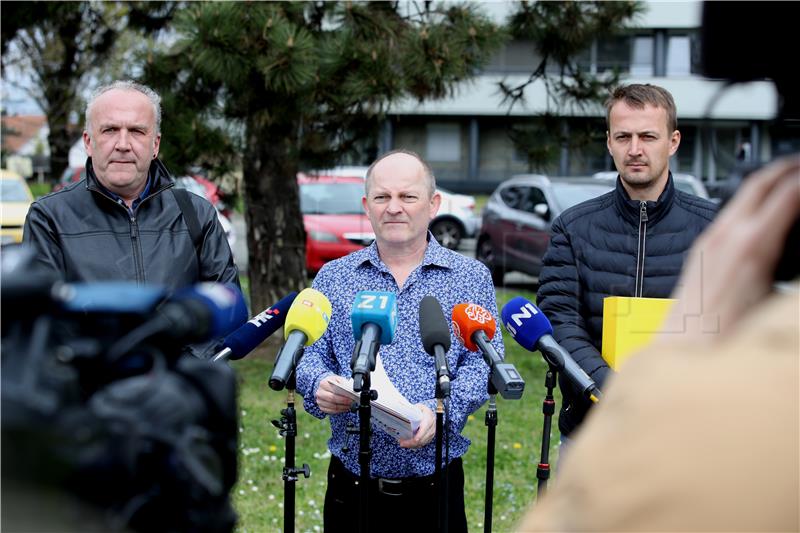 Konferencija za medije strukovnog sindikata radnika HEP-a TEHNOS