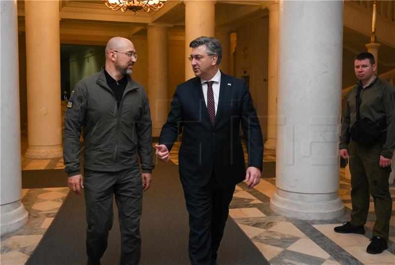 Plenković congratulates Ukrainians on heroism, resistance