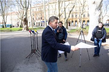 Konferencija za medije Nikole Grmoje