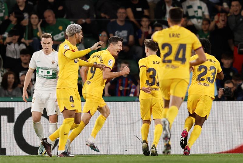 Španjolska: Elche - Barcelona 0-4