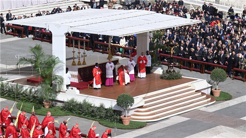 VATICAN PALM SUNDAY POPE FRANCIS