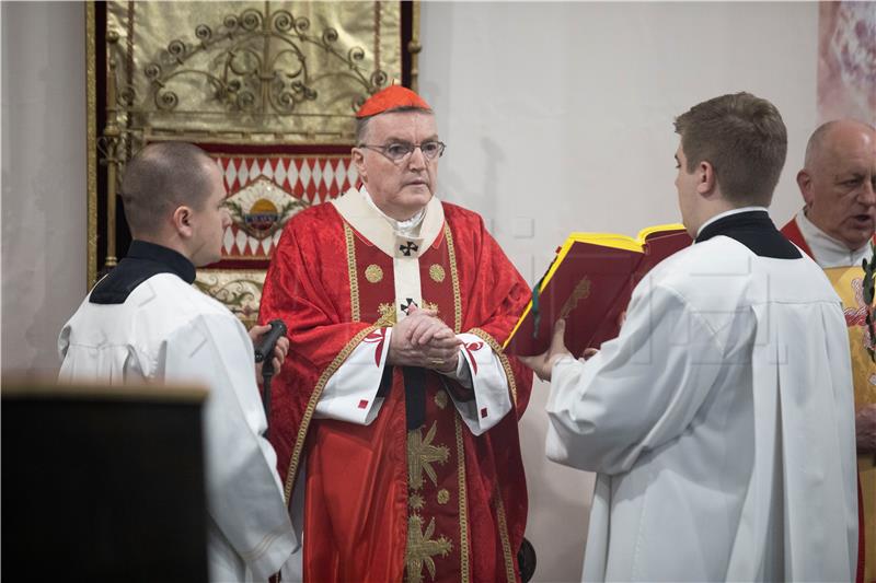 Bozanić predvodio euharistijsko slavlje Nedjelje Muke Gospodnje – Cvjetnica