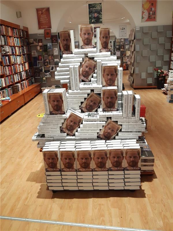 Memoari princa Harryja stigli u V.B.Z.-ove knjižare