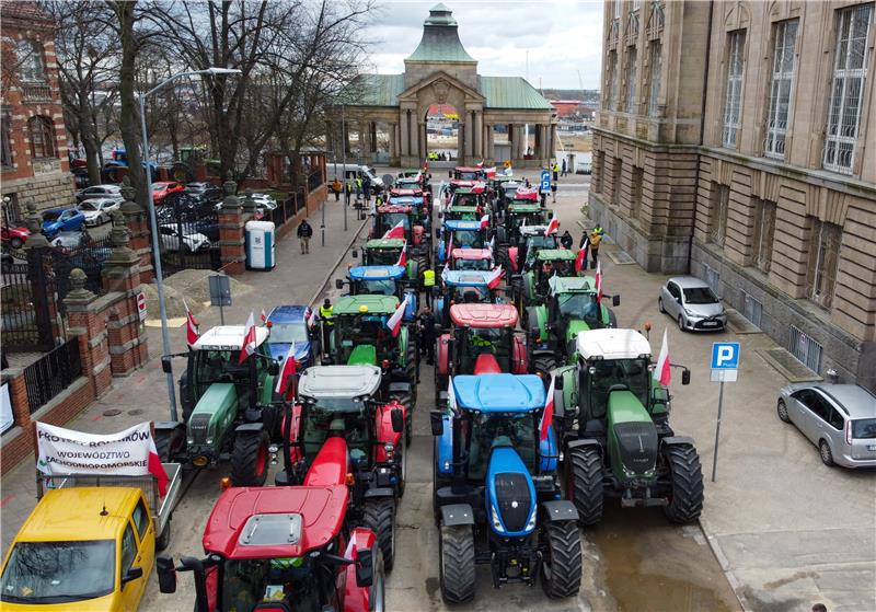 POLAND AGRICULTURE FARMERS PROTEST