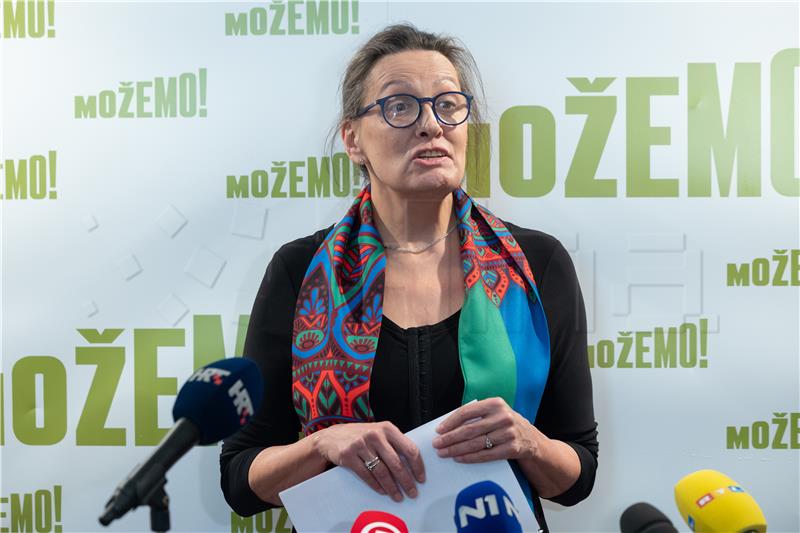 Konferencija za novinare stranke "Možemo!"