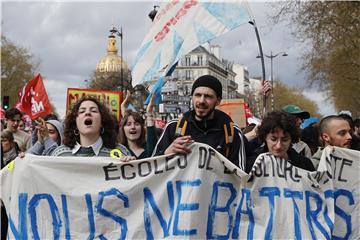 FRANCE PENSION PROTEST