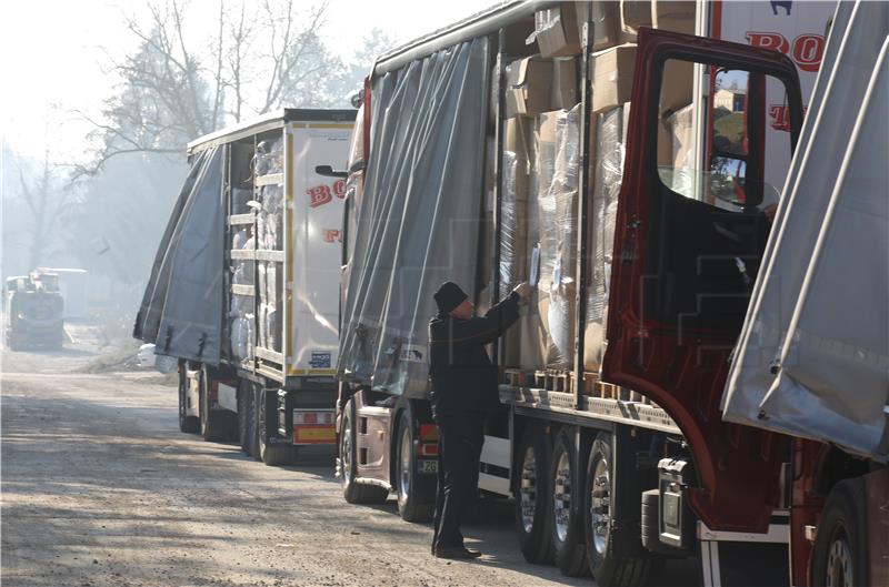 Syria-bound aid convoy seen off from Croatia