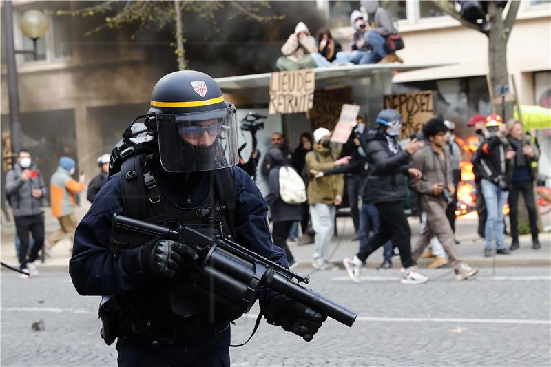 FRANCE PENSION PROTEST