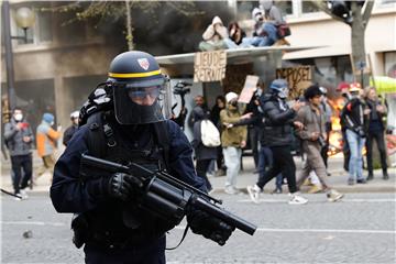 FRANCE PENSION PROTEST