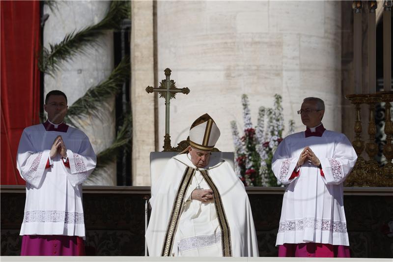 Papa pozvao na kraj rata u Ukrajini i svih sukoba u svijetu