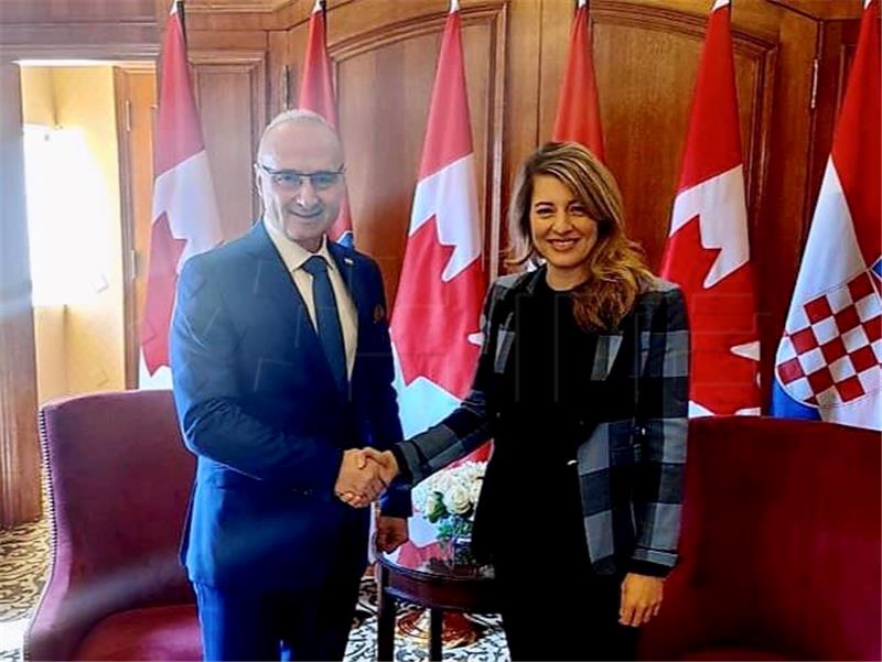 FM: Croats in Canada contribute to good relations with that country