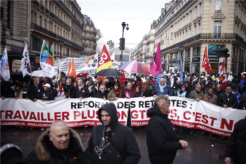 FRANCE PENSION PROTEST