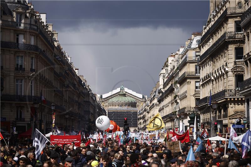 FRANCE PENSION PROTEST