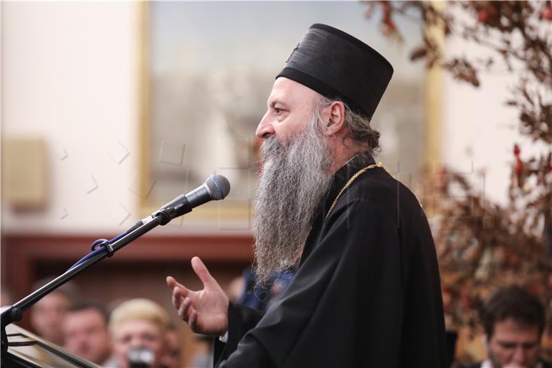 Orthodox Church head says in Easter message Kosovo is part of Serbia