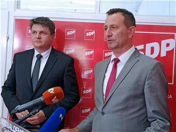 Tiskovna konferencija varaždinskog SDP-a