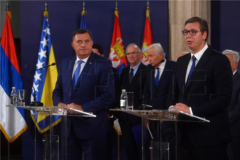 Vučić says Dayton agreement is essential