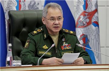 RUSSIA SHOIGU DEFENCE