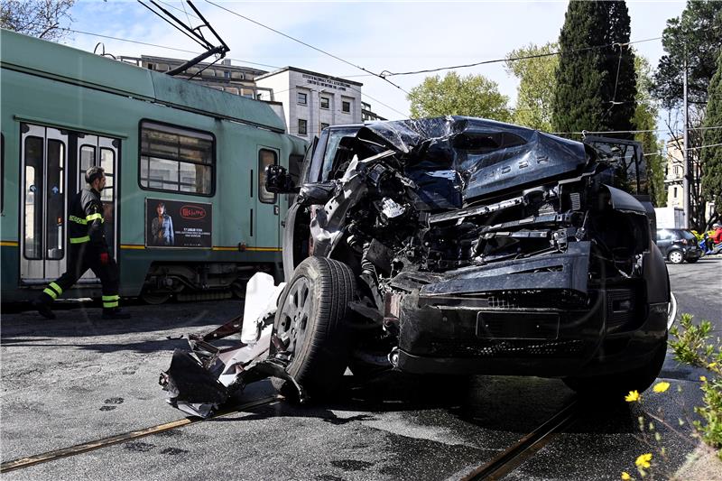 Immobile imao sudar s tramvajem u Rimu