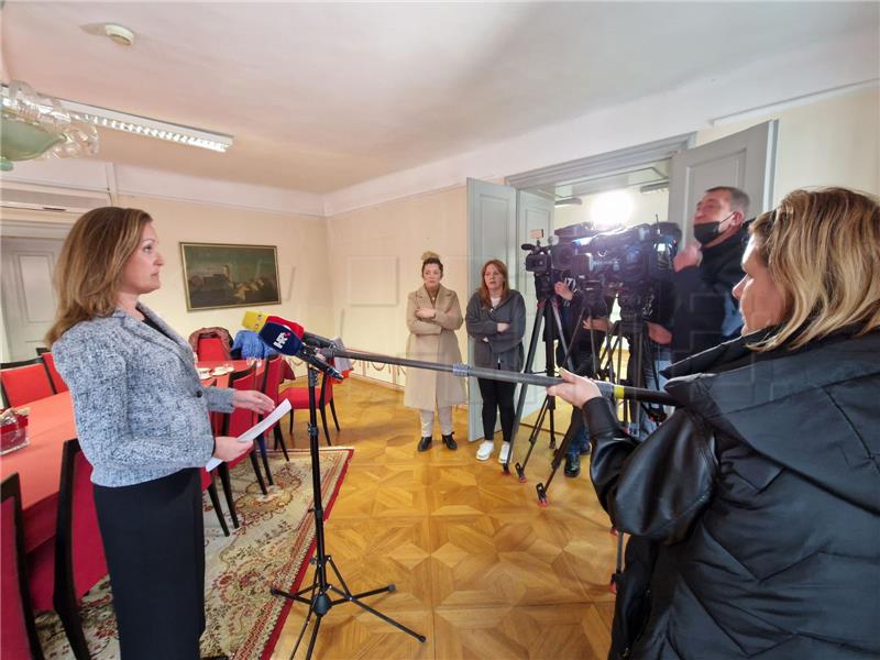  Konferencija predsjednice Gradskog izbornog povjerenstva Varaždina Levanić-Škerbić