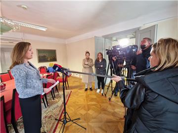  Konferencija predsjednice Gradskog izbornog povjerenstva Varaždina Levanić-Škerbić