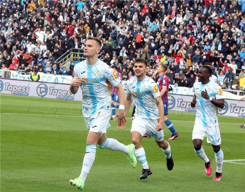 HNL: Rijeka pobijedila Hajduk i došla na treće mjesto