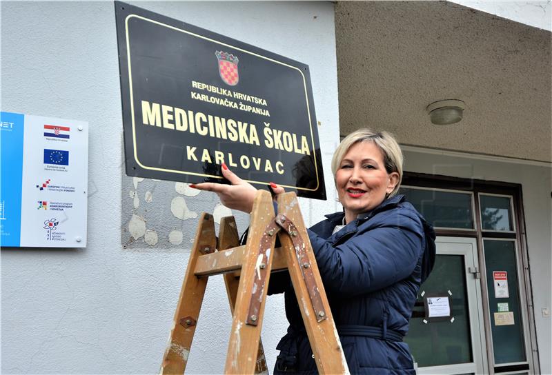 Karlovac: Počela obnova Medicinske škole