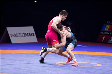 EP u hrvanju, do 70 kg, polufinale Vasile Diacon vs. Haji Aliyev 