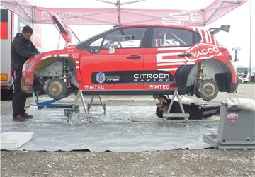 Obilazak WRC Croatia Rally servisnog parka