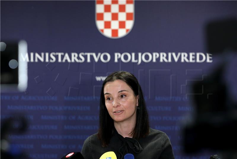 Konferencija za medije ministrice poljoprivrede