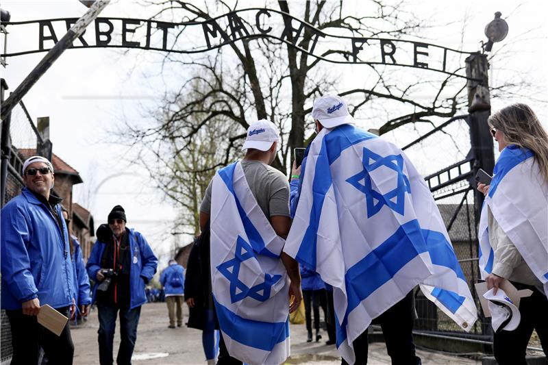 POLAND AUSCHWITZ MARCH OF THE LIVING