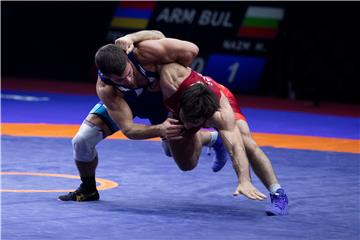 EP hrvanje,  do 65kg, polufinale , Vazgen Tevanyan vs. Mikyay Salim Naim 