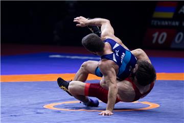 EP hrvanje,  do 65kg, polufinale , Vazgen Tevanyan vs. Mikyay Salim Naim 