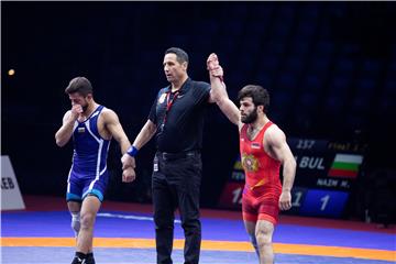 EP hrvanje,  do 65kg, polufinale , Vazgen Tevanyan vs. Mikyay Salim Naim 