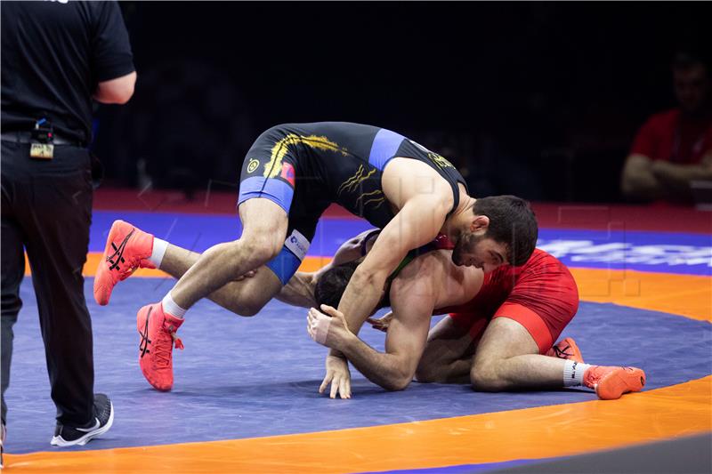 EP hrvanje, finale 70kg, Haji Aliev vs. Ramazan Eldarovitch Ramazanov