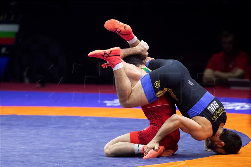 EP hrvanje, finale 70kg, Haji Aliev vs. Ramazan Eldarovitch Ramazanov