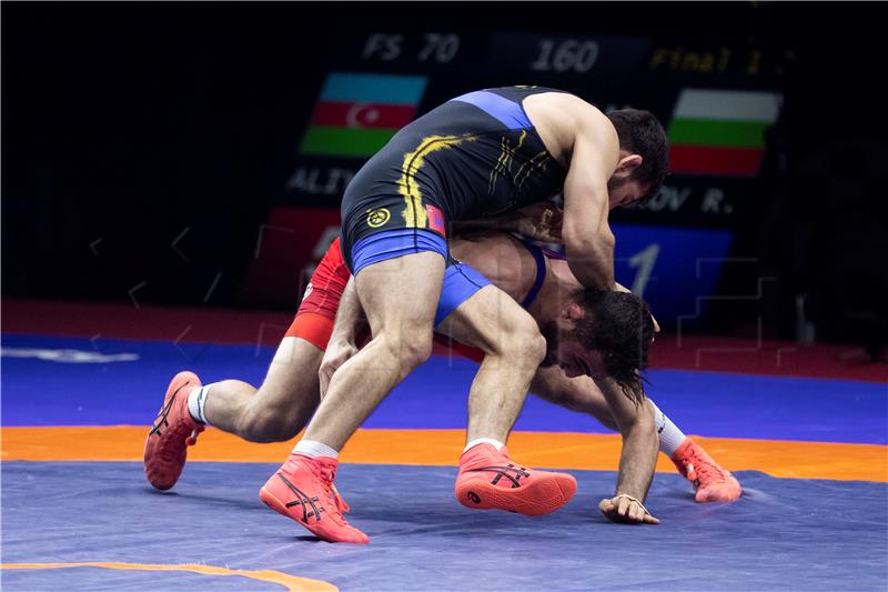 EP hrvanje, finale 70kg, Haji Aliev vs. Ramazan Eldarovitch Ramazanov