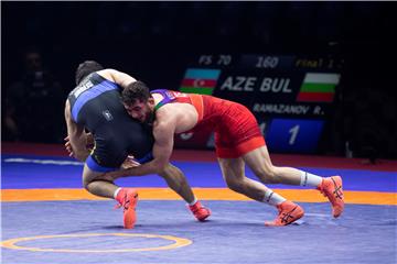 EP hrvanje, finale 70kg, Haji Aliev vs. Ramazan Eldarovitch Ramazanov