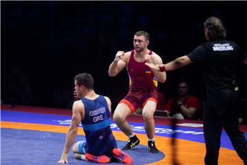 EP hvanje, finale 79kg, Vasyl Mykhailov  vs. Georgios Kougioumtsidis 