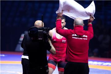 EP hrvanje, finale 97kg, Givi Matcharashvili vs. Magomedkhan Magomedov