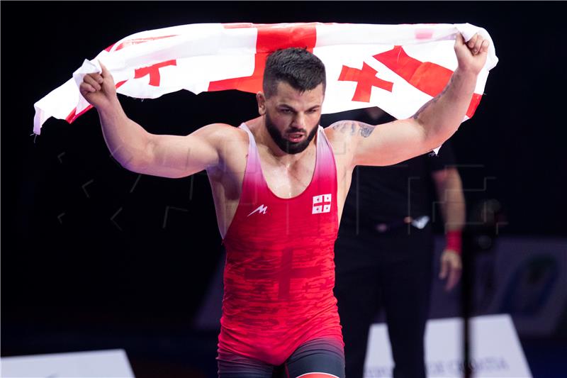 EP hrvanje, finale 97kg, Givi Matcharashvili vs. Magomedkhan Magomedov