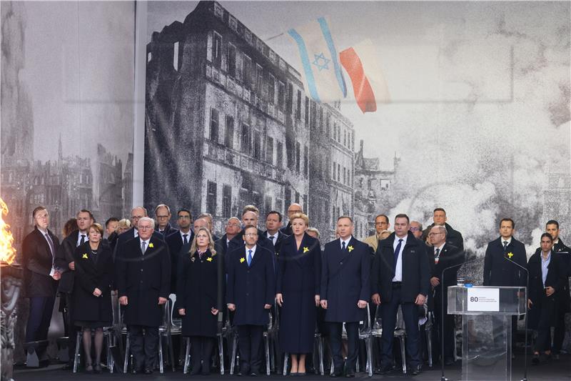 Poljska obilježava 80. godišnjicu ustanka u Varšavskom getu 