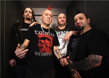 Legendarni punkeri The Exploited u Boogaloo klubu 10. svibnja