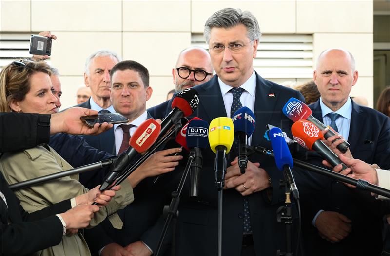 Plenković expects gov't formation in Federation entity to be brought to completion